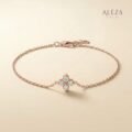 Clover Diamond Bracelet - RoseGold