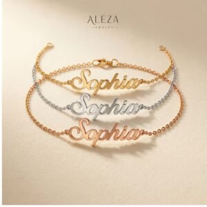 Custom Name Script Bracelet
