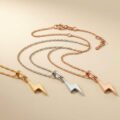 Lightning Bolt Pendant Necklace