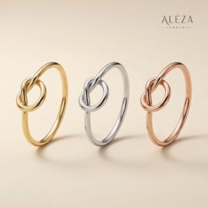 Minimalist Knot Ring