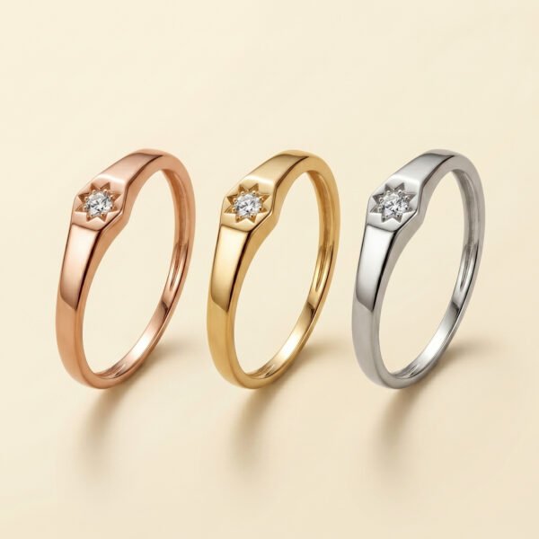 Starburst Diamond Ring